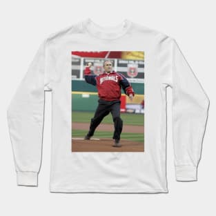 Bush As A Pitcher Long Sleeve T-Shirt